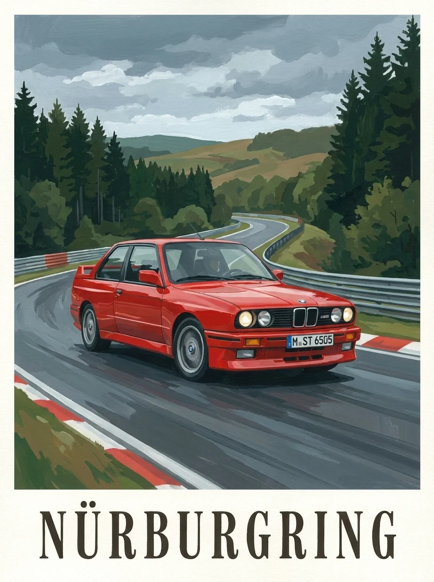 BMW M3 (E30) — Nürburgring