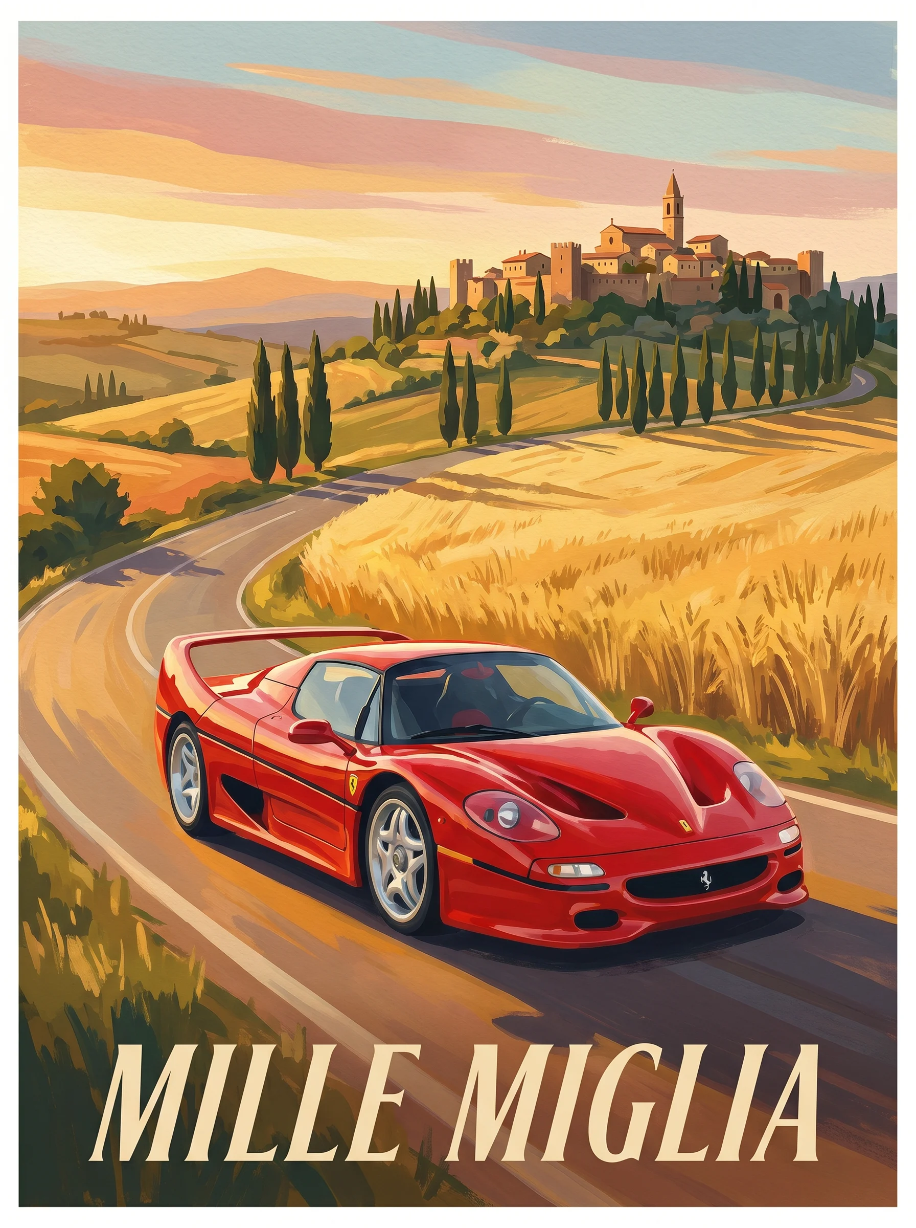 Ferrari F50 — Mille Miglia