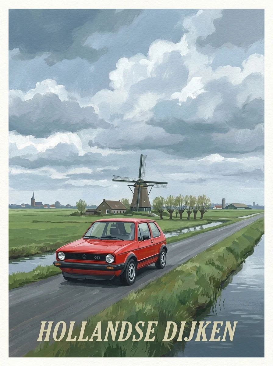 VW Golf GTI Mk1 — Hollandse Dijken