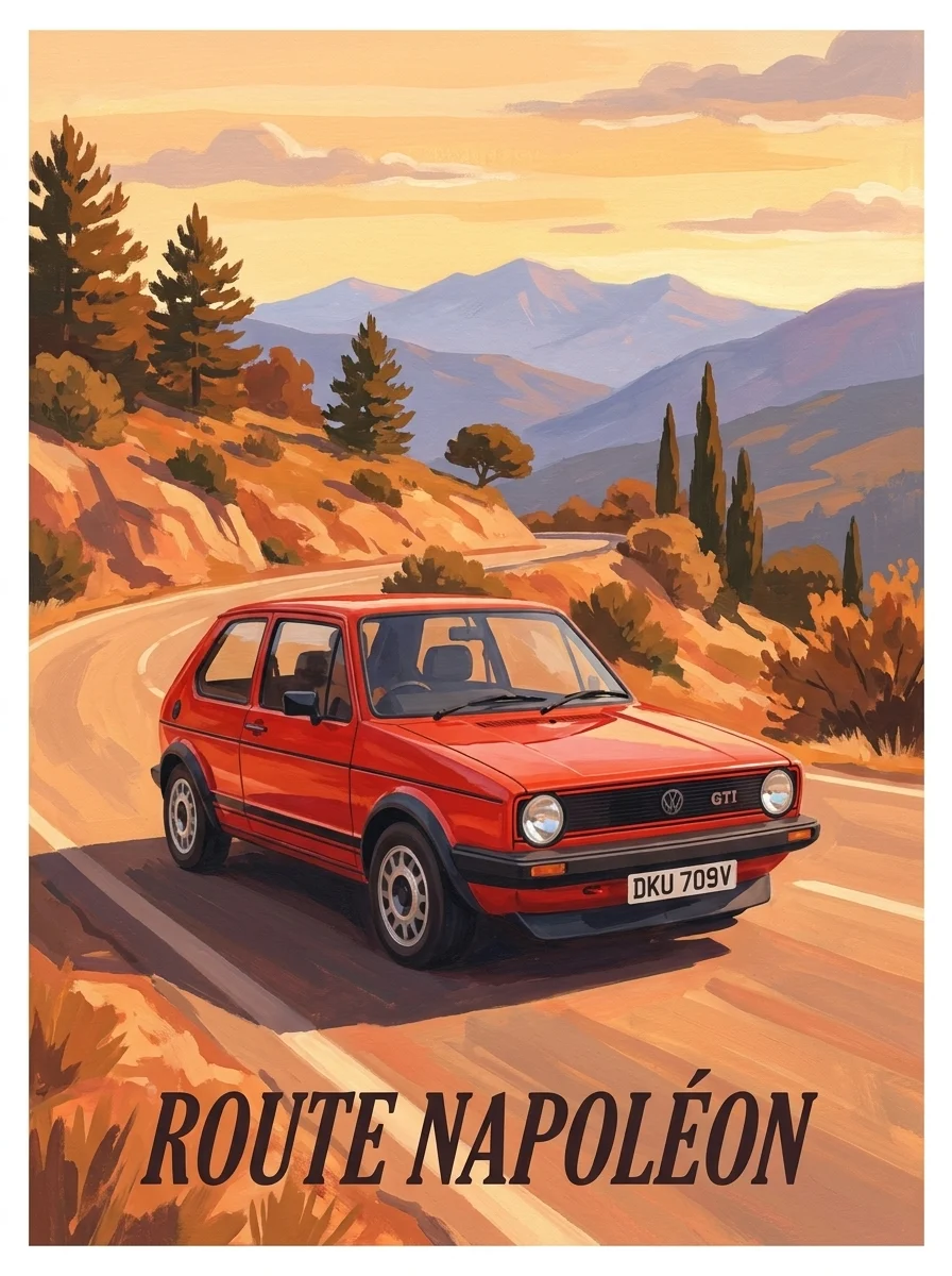 VW Golf GTI Mk1 — Route Napoléon