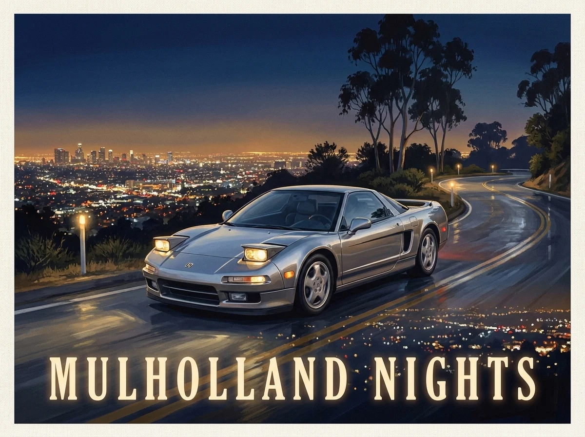 Honda NSX (NA1) — Mulholland Nights