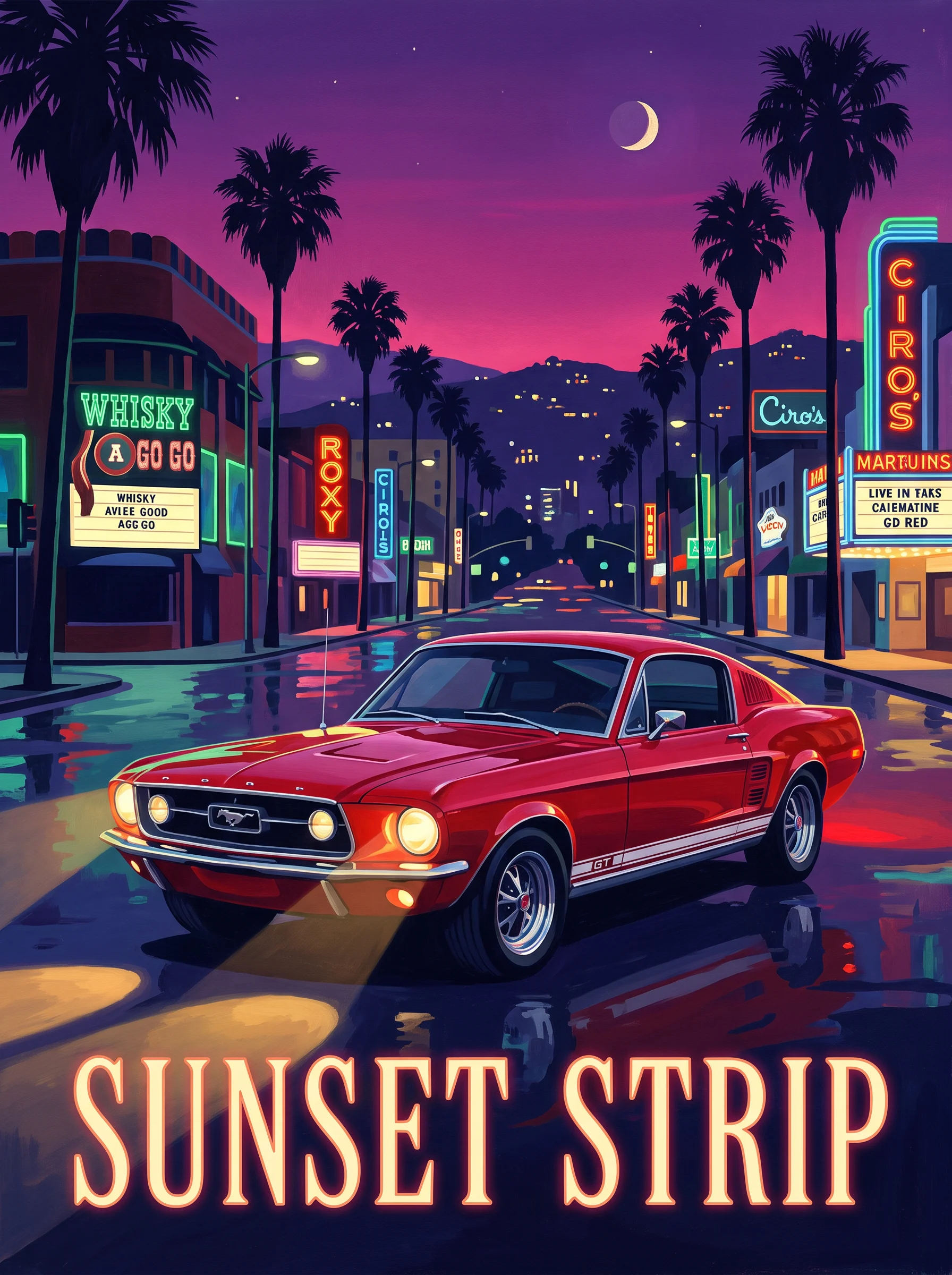 Ford Mustang Fastback '67 — Sunset Strip